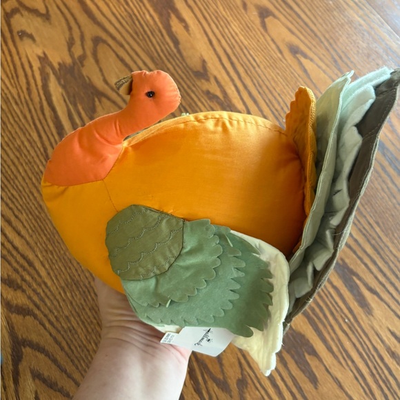 Thanksgiving Turkey Table Hallmark Decoration Plush Centerpiece Harvest - Picture 9 of 9